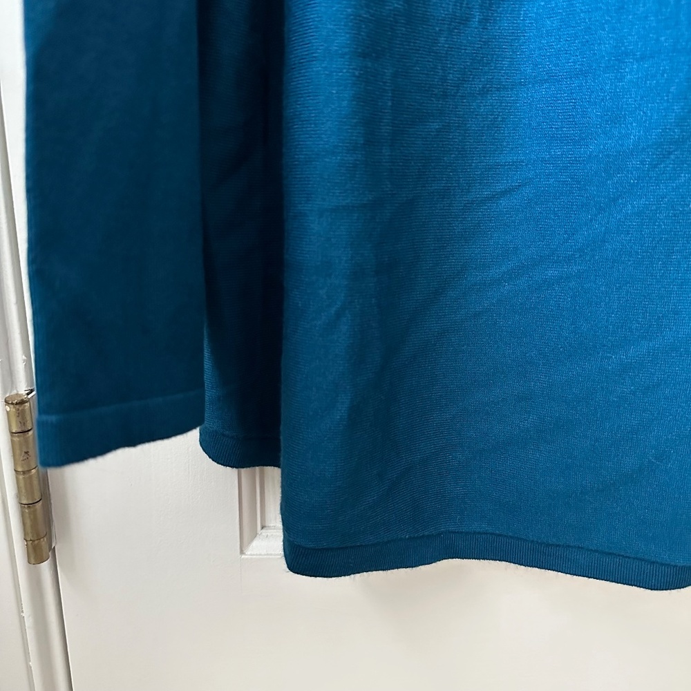 NWT - Chico's Bateau-Neck Shirttail-Hem Pullover Sweater - Size XL (Chico's 3) - Picture 3 of 4